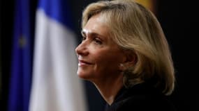 Valérie Pécresse, candidate à l'investiture de la droite à la présidentielle, le 15 octobre 2021 à Clamart, près de Paris
