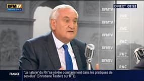 Jean-Pierre Raffarin face à Jean-Jacques Bourdin en direct