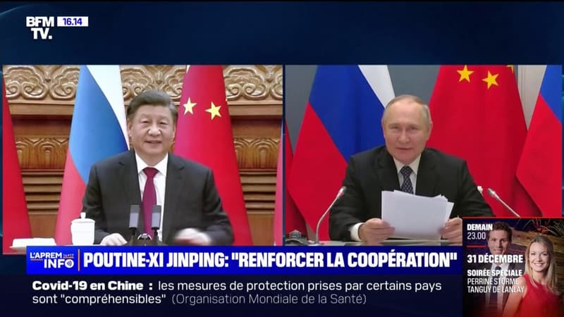 Vladimir Poutine et Xi Jinping ont eu un entretien par visioconférence pour améliorer leur 