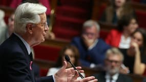 Michel Barnier, Premier ministre, à l'Assemblée nationale pour son discours de politique générale le 1er octobre 2024