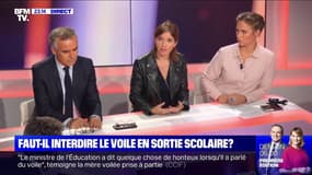 Interdiction du voile en sortie scolaire: pour Aurore Bergé (LaREM), "l'école doit rester un sanctuaire dans lequel vous n'avez pas à afficher des opinions"
