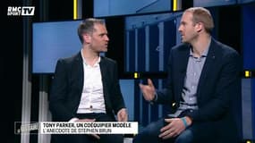 Stephen Brun "comme un dingue" chez Tony Parker 