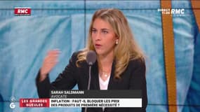 Inflation, faut-il bloquer les prix ? Sarah Saldmann : "ça vient de Mélenchon qui raconte une connerie par minute !"