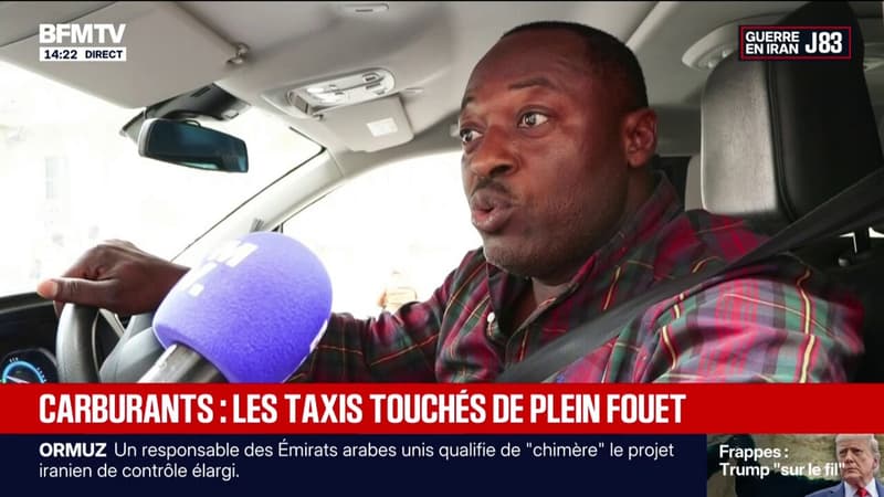 "C'est très compliqué": l'inquiétude des taxis face à la hausse des prix du carburant