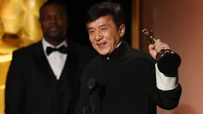 Jackie Chan a reçu son Oscar d'honneur