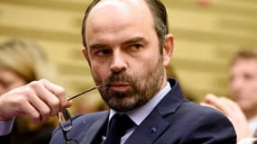 Edouard Philippe le 22 janvier 2018 à l'Assemblée nationale
