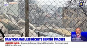 Incendie à Saint-Chamas: les déchets seront bientôt évacués
