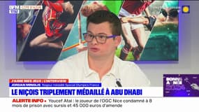 J'aime mes jeux: Jordan Minglis, triplement médaillé, est fan de son parrain Alain Bernard