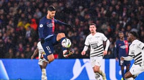 Marco Asensio lors de PSG-Rennes (1-1, Ligue 1), le 25 février 2024