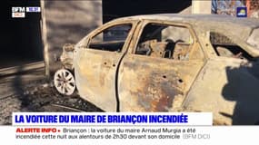 La voiture du maire de Briançon incendiée
