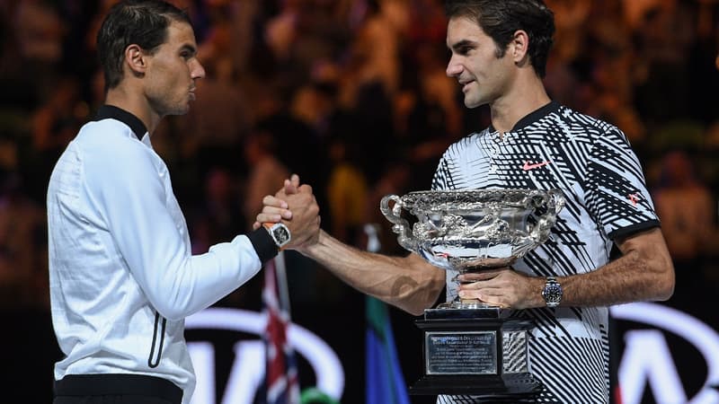Rafael Nadal et Roger Federer