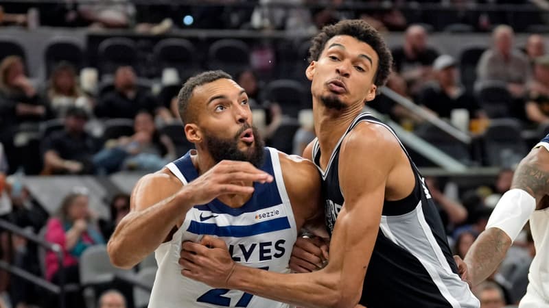 NBA: Wembanyama domine Gobert, les Spurs enchaînent