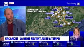 Alpes du Sud: la neige de retour juste à temps pour les vacances