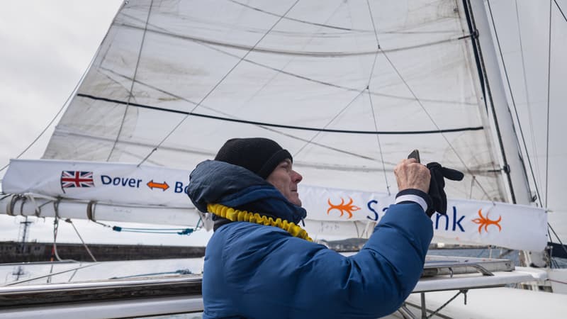 Boulogne-sur-Mer: direction l'Angleterre à bord d'un bateau à voile sur la Manche