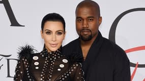 Kim Kardashian et Kanye West aux CFDA Fashion Awards à New York en juin dernier.