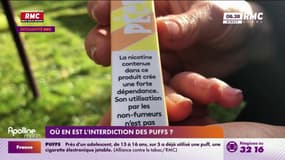 Cigarette électronique "Puff": près d'un adolescent sur cinq en a déjà utilisé 
