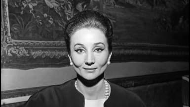 Jacqueline de Ribes, à Milan en mars 1961.
