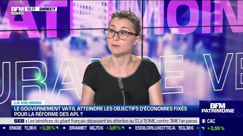 Marie Coeurderoy: Le gouvernement va-t-il atteindre les objectifs d'économies fixés pour la réforme des APL ? - 23/07
