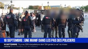 BFMTV dans les pas des policiers lors de la journée de mobilisation du 18 septembre
