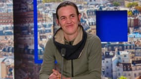 Delphine Serreau, éleveuse de chèvres dans l'Indre, sur le plateau de BFMTV, le 16 février 2024