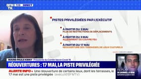Marie-Paule Kieny, présidente du Comité Vaccin Covid-19, "espère que les Français viendront en masse se faire vacciner"