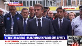Emmanuel Macron: "Au moins une autre intervention a permis de déjouer une tentative d'attentat qui était en cours" 