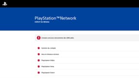 Le site d'information du PSN (Playstation Network) ce samedi 8 février 2025 à 15h55.