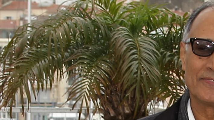 Le cinéaste Abbas Kiarostami au Festival de Cannes en 2012