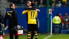 Thomas Tuchel et Pierre-Emerick Aubameyang