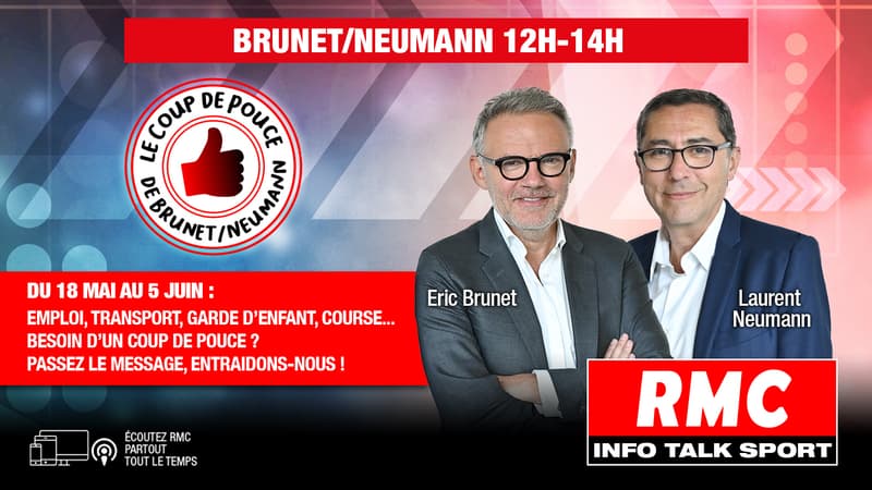 EVENEMENT RMC - Participez au "Coup de pouce de Brunet/Neumann"