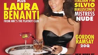 Le numéro d'octobre de Playboy sort en kiosque vendredi et sera vendu 60 cents. Sa rédaction lui a donné un air rétro correspondant à 1961, année de la création du premier club Playboy, et l'a fait coïncider avec le début du feuilleton télévisé "The Playb