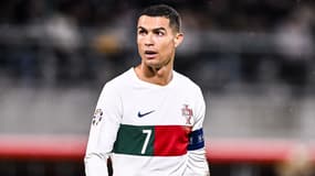 Cristiano Ronaldo avec le Portugal en novembre 2023