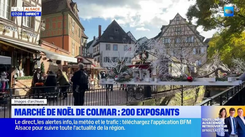 Colmar: près de 200 exposants attendus au marché de Noël