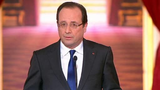 François Hollande, le 16 mai 2013 à l'Elysée.