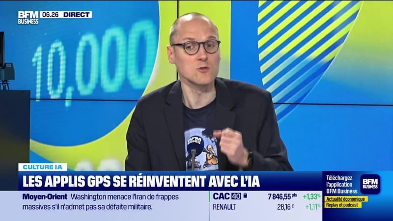 Culture IA : Les applis GPS se réinventent avec l'IA, par Anthony Morel - 26/03