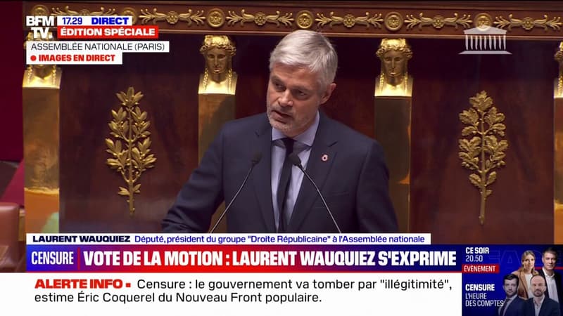 Motion de censure: 