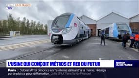 Transports: Valérie Pécresse était en visite dans les usines d'Alstom dans le Nord