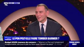 Laurent Jacobelli (RN): "Nous n'aurons pas la main qui tremble pour appuyer sur le bouton de la censure si le Premier ministre ne change pas de cap"