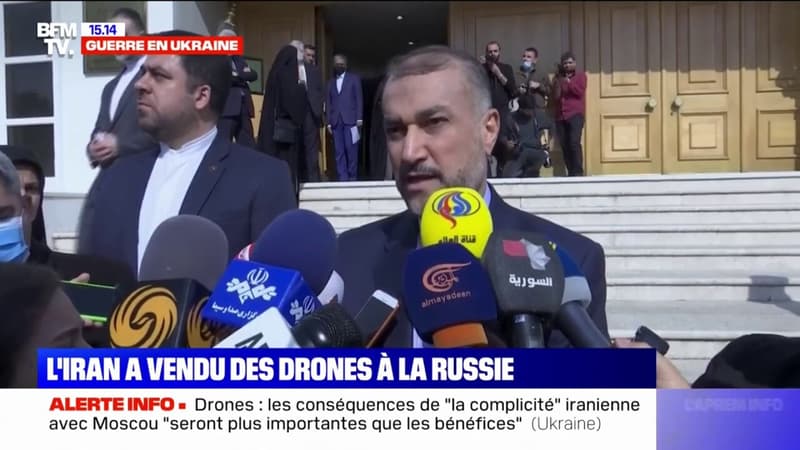 L'Iran reconnaît avoir fourni des drones à la Russie 