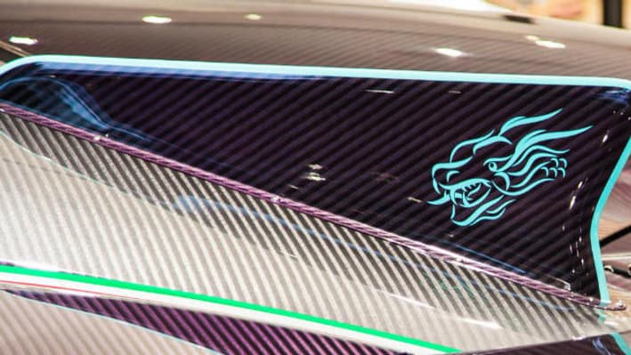 La particularité de ces modèles: des dragons disséminés sur toute la carrosserie. La particularité de ces modèles: des dragons disséminés sur toute la carrosserie.