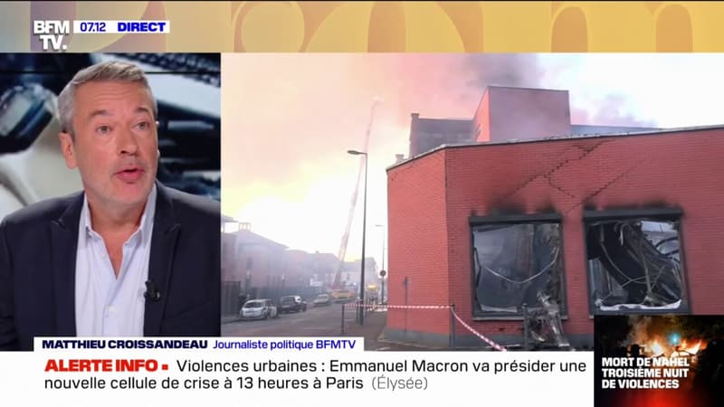 Émeutes: Emmanuel Macron va présider une nouvelle cellule de crise à 13 heures à Paris
