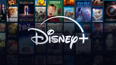 Le logo de la plateforme de streaming Disney+