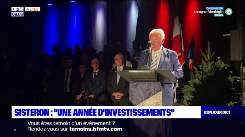 Sisteron: le maire promet "une année d'investissements"