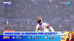 OL: un dernier derby à domicile pour Alexandre Lacazette?