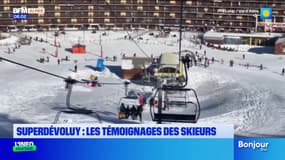 Superdévoluy: les témoignages des skieurs après le blocage du télésiège