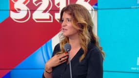 Marlène Schiappa sur le plateau d'Estelle Midi le 19 septembre 2024