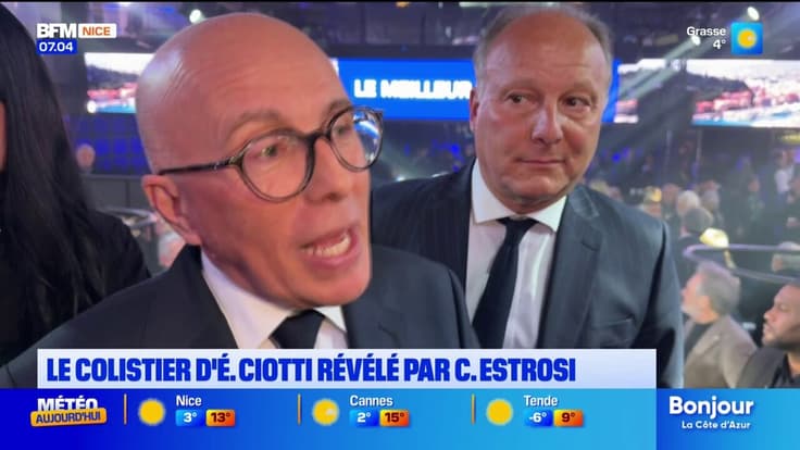 Le colistier d’Éric Ciotti révélé par Christian Estrosi 