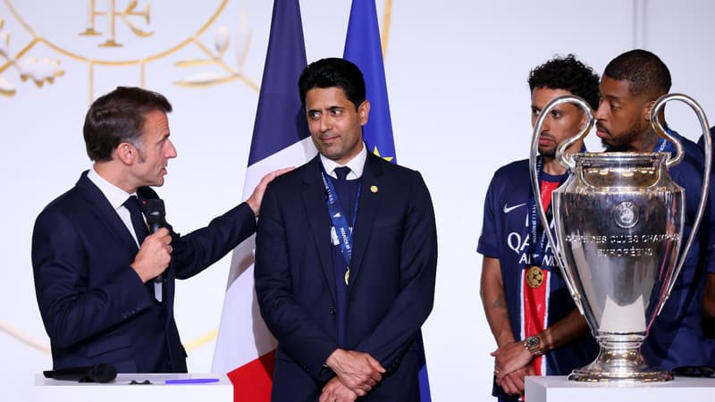 PSG vainqueur de la Ligue des champions: "Enfin c'est Paris", le discours d'Emmanuel Macron à l'Elysée (avec des allusions à l'OM)
