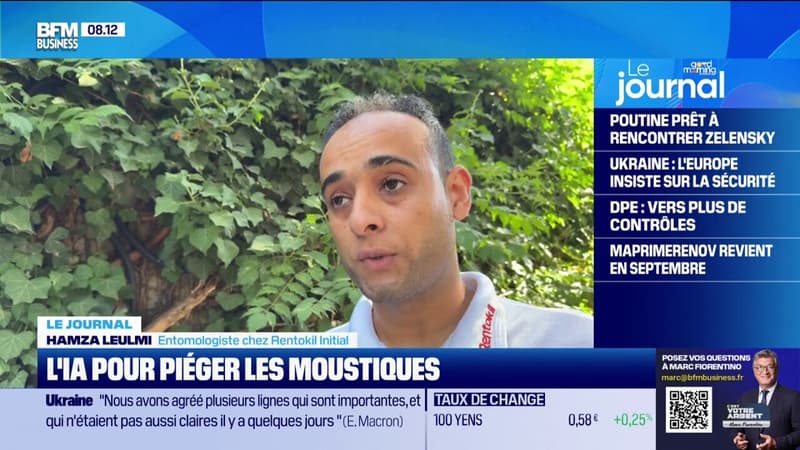 A Nice, Rentokil initial développe un système d'intelligence artificielle pour piéger les moustiques tigres