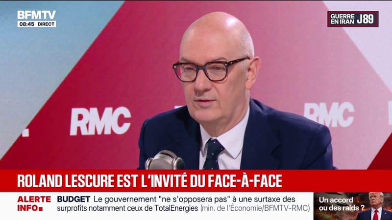 Moratoire sur l'immigration légale: Roland Lescure, ministre de l'Économie et des Finances, dit avoir "l'impression" que Gérald Darmanin est "méchant avec les gentils"